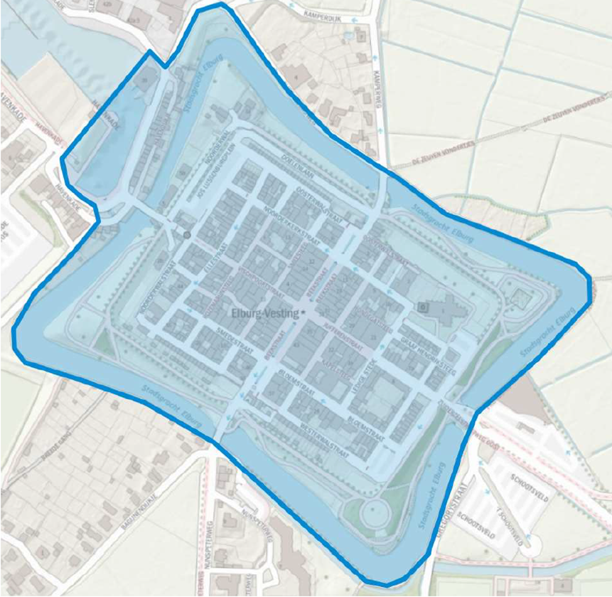 Vuurwerkvrije zone Vesting Elburg